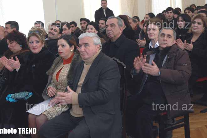 70-летие народного артиста Азербайджана Арифа Бабаева было отмечено в Национальной консерватории
