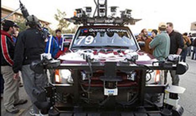 Американцы провели гонки беспилотных автомобилей