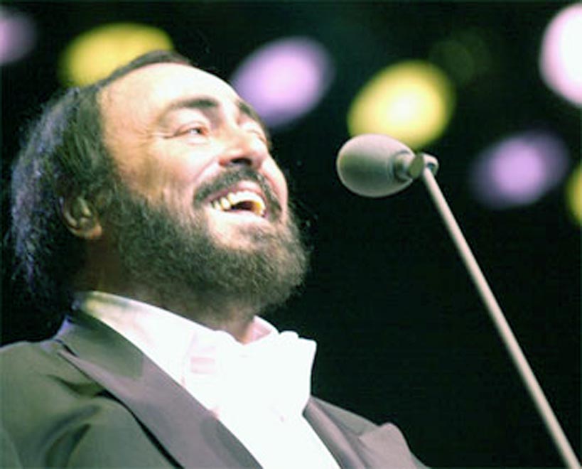 Luciano Pavarotti remains in hospital