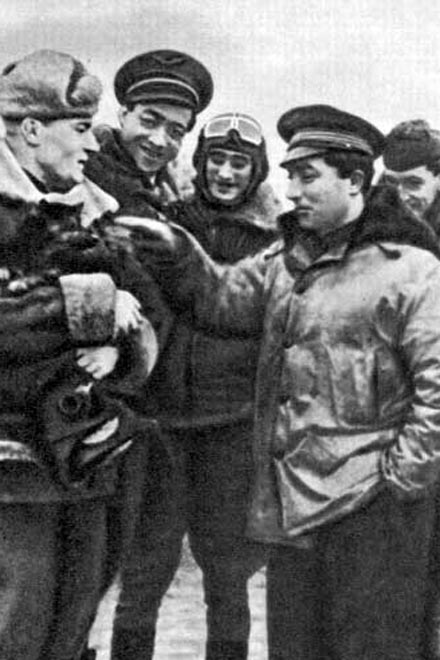 Испанцы снимают фильм в Гяндже