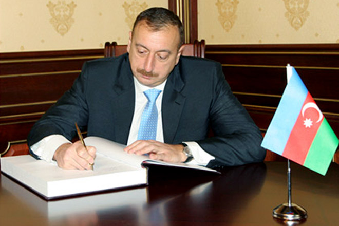 Azerbaijani President signed the decree to apply the law "On Making Amendments and Addenda to the Law of the Azerbaijan Republic" On joint activities, merger, separation, and the Abolition of the municipalities and the administrative oversight of the municipalities'