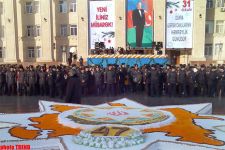 Five-ton cake cut in Ganja on occasion of President Ilham Aliyev’s birthday: PHOTO SESSION