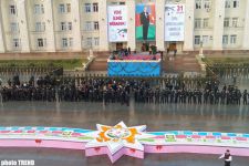Five-ton cake cut in Ganja on occasion of President Ilham Aliyev’s birthday: PHOTO SESSION