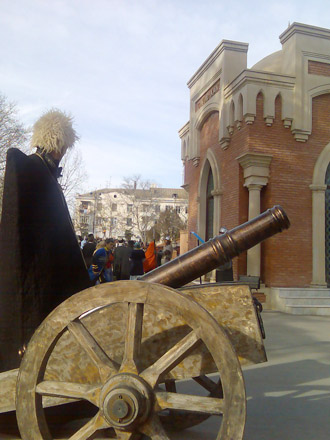 В Гяндже почтили память Джавад хана (фотосессия)