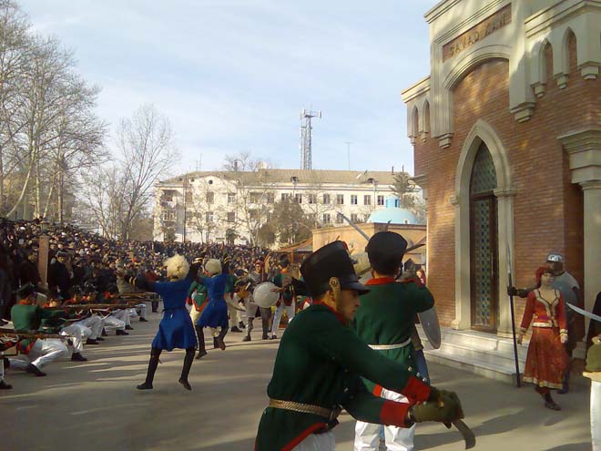 В Гяндже почтили память Джавад хана (фотосессия)