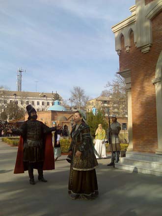 В Гяндже почтили память Джавад хана (фотосессия)