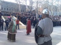 В Гяндже почтили память Джавад хана (фотосессия)