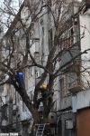 People dead and injured as a result of explosion, occurred in the residential building in Baku  (photosession)