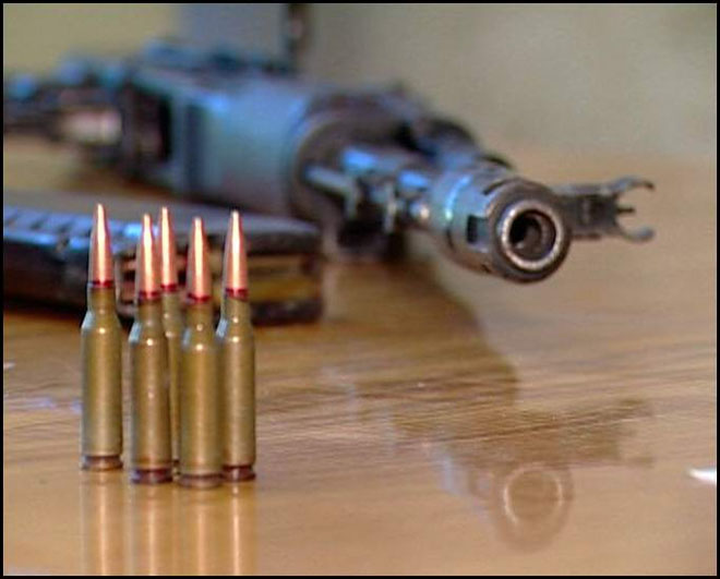 В Гяндже в мусорном ящике обнаружены боеприпасы