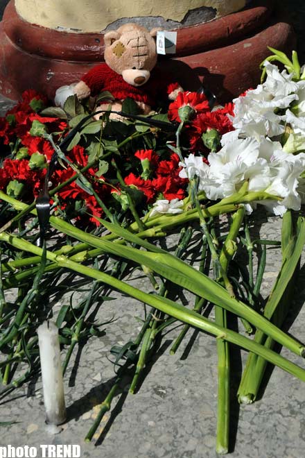 Семь дней после бакинской трагедии - герой, молодая жена и падаль