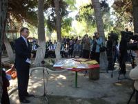 В доме-музее Есенина в Баку прошло награждение победителей Олимпиады по русскому языку и литературе (фотосессия)
