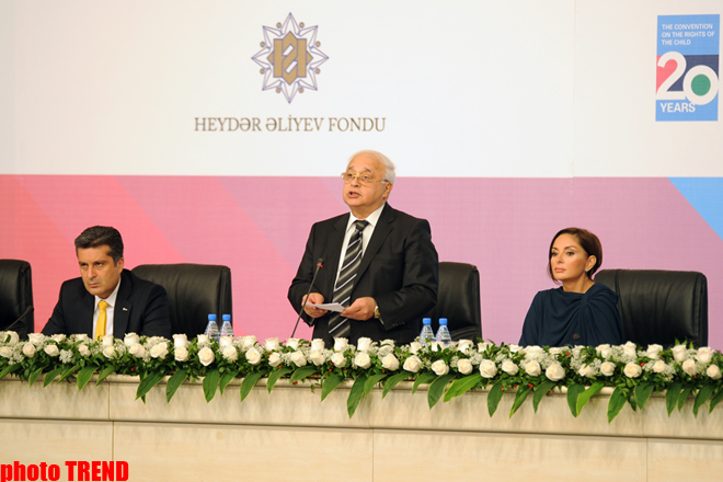 Children are future of Azerbaijan. Let's not to be indifferent towards their problems: President of Heydar Aliyev Foundation (UPDATE)
