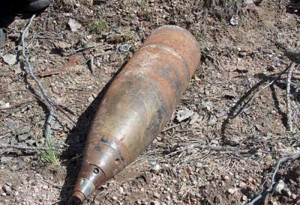 В Баку обнаружены боевые снаряды