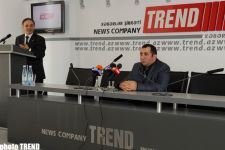 В Азербайджане состоялась презентация нового документального фильма о нагорно-карабахском конфликте, подготовленного новостной компанией TREND (ФОТО)