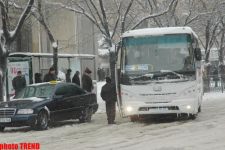 Пурга в Баку, или Cнежные страсти на улицах столицы (фотосессия)