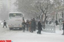 Пурга в Баку, или Cнежные страсти на улицах столицы (фотосессия)