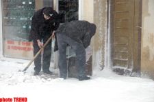 Пурга в Баку, или Cнежные страсти на улицах столицы (фотосессия)