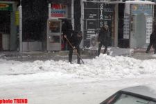Пурга в Баку, или Cнежные страсти на улицах столицы (фотосессия)