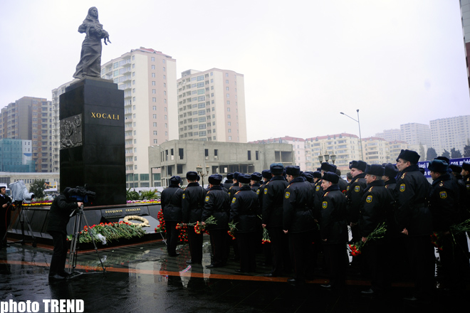 В Азербайджане отмечают 18-ю годовщину Ходжалинского геноцида (фотосессия)