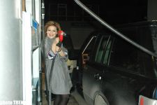 Певица Рагсана работает на автозаправке (фотосессия)