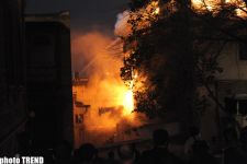 МВД обнародовало имена двух погибших в результате сильного пожара в жилом здании в Ичери-Шехер (ОБНОВЛЕНО - ФОТО)