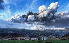 Угрожает ли извержение вулкана в Исландии Азербайджану? (фотосессия)