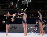 Azerbaijani gymnasts complete exercises at European Championship in Bremen (PHOTO)
