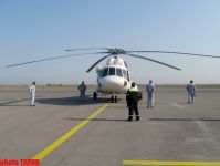 Два вертолета МЧС Азербайджана вылетели в Россию для тушения пожаров (ФОТО)