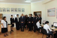 Президент Азербайджана Ильхам Алиев принял участие в открытии образовательного центра для еврейских детей "Хабад-Ор-Авнер" в Хатаинском районе Баку (ФОТО)