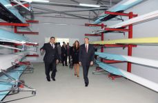 Президент Азербайджана принял участие в открытии Олимпийского Учебно-спортивного центра "Кюр" в Мингячевире (ФОТО)