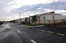 President Ilham Aliyev opens new settlement for people from flood-hit areas (PHOTO)