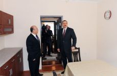 President Ilham Aliyev opens new settlement for people from flood-hit areas (PHOTO)