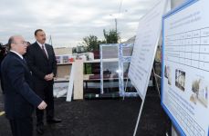 President Ilham Aliyev opens new settlement for people from flood-hit areas (PHOTO)