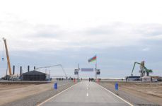 Президент Азербайджана принял участие в закладке нового Бакинского международного морского торгового портового комплекса (ФОТО)