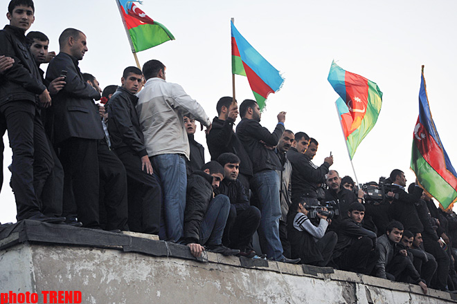 Тела военнослужащих Мубариза Ибрагимова и Фарида Ахмедова преданы земле на второй Аллее Почетного захоронения (ДОПОЛНЕНО) (ФОТО)