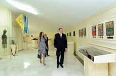 Президент Ильхам Алиев принял участие в открытии Музея Государственного флага (ДОПОЛНЕНО) (ФОТО)