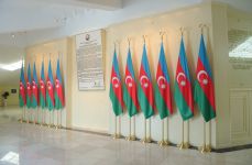 Президент Ильхам Алиев принял участие в открытии Музея Государственного флага (ДОПОЛНЕНО) (ФОТО)