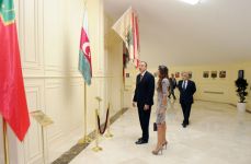 Президент Ильхам Алиев принял участие в открытии Музея Государственного флага (ДОПОЛНЕНО) (ФОТО)