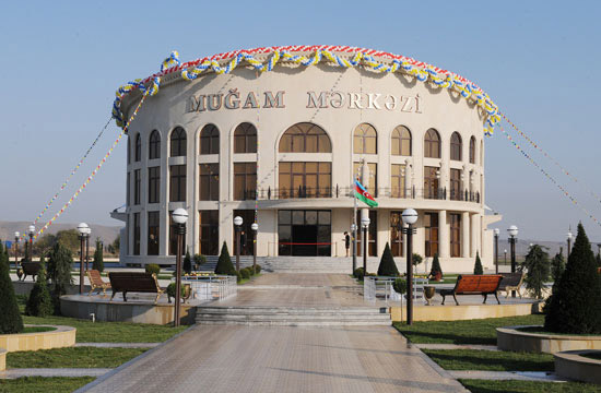 President opens Mugham Center in Horadiz (PHOTO)