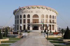 President opens Mugham Center in Horadiz (PHOTO)