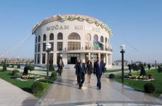 President opens Mugham Center in Horadiz (PHOTO)