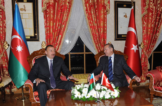 Azerbaijani President meets Turkish premier (UPDATE)(PHOTO)