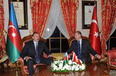 Azerbaijani President meets Turkish premier (UPDATE)(PHOTO)