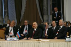 Azerbaijani President attends 11th ECO Summit in Istanbul (PHOTO)