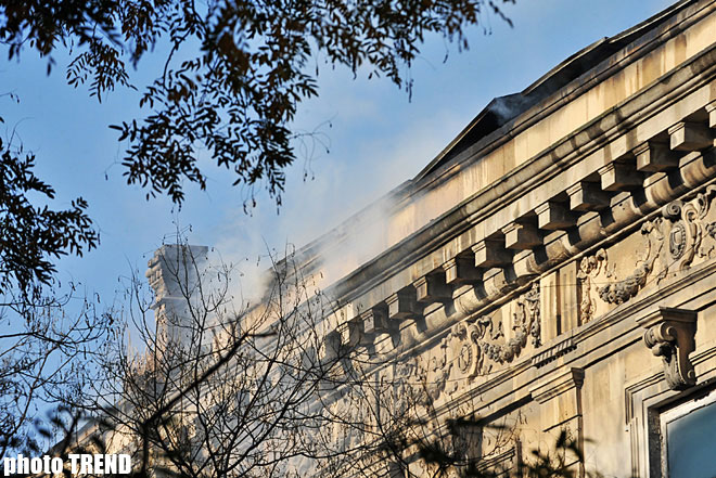 Fire at Traumatology Institute localized (UPDATE-3) (PHOTO)