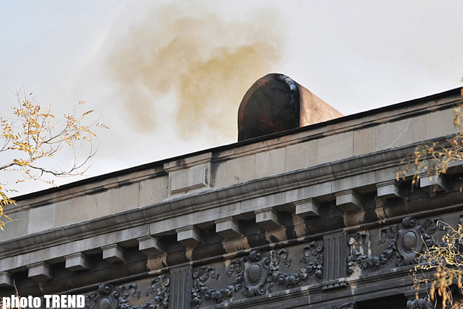 Fire at Traumatology Institute localized (UPDATE-3) (PHOTO)