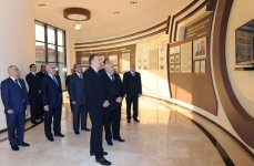 President Ilham Aliyev attends opening ceremony of Oguz-Gabala-Baku water pipeline (PHOTO)