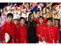 Президент Фонда Гейдара Алиева приняла участие в праздничном торжестве для детей (ФОТО)