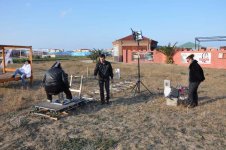 Азербайджанский певец Хайам Нисанов снимает клип об утопленниках (фотосессия)