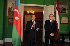 President Ilham Aliyev: Great prospects for developing Azerbaijan-Latvia economic and cultural cooperation (UPDATE)